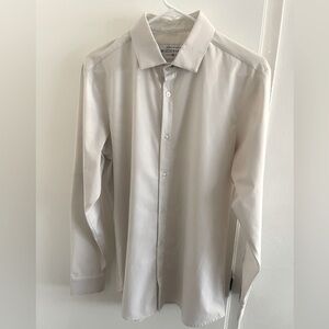 Men’s medium mizzen and main white dress shirt